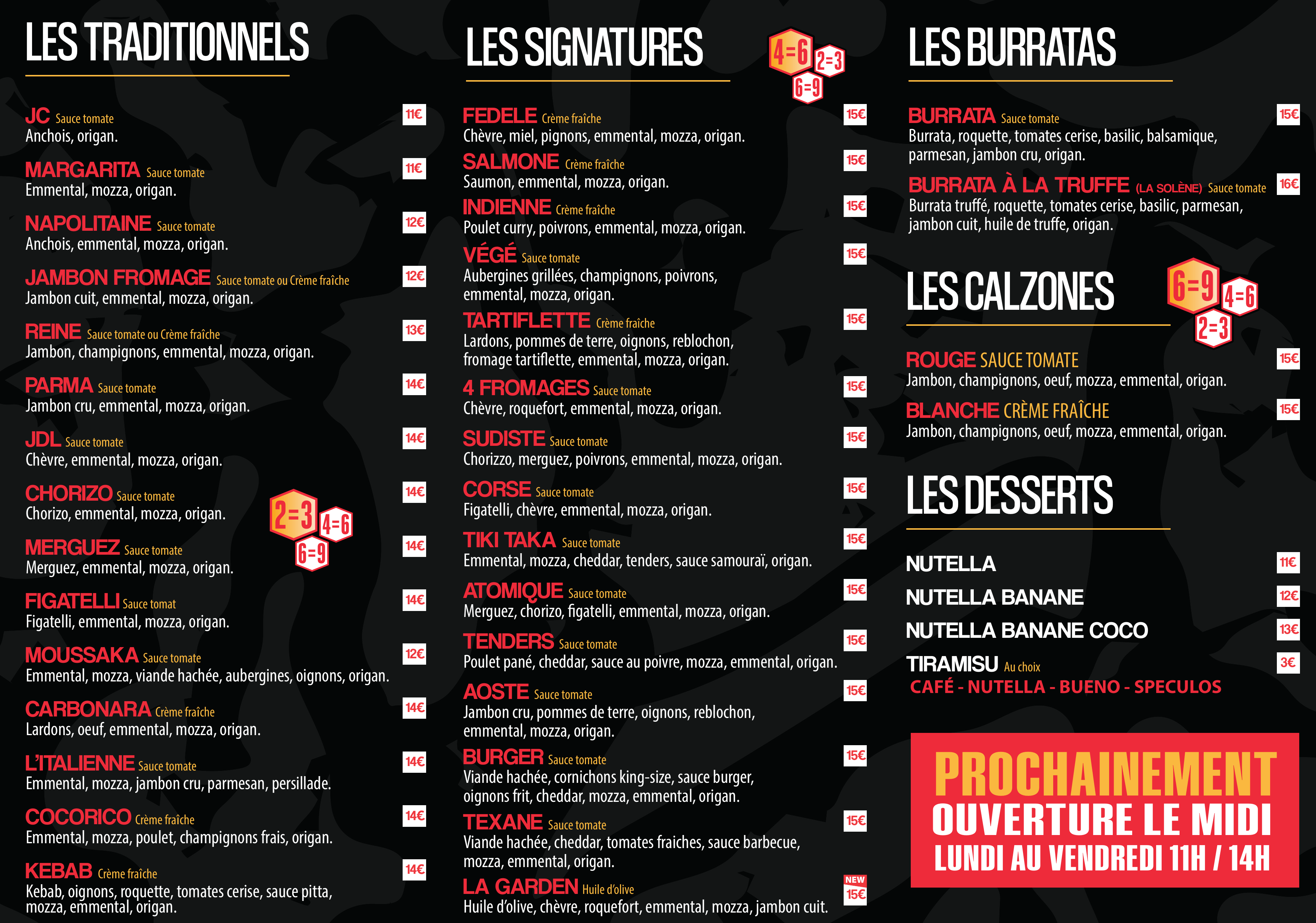 la carte
